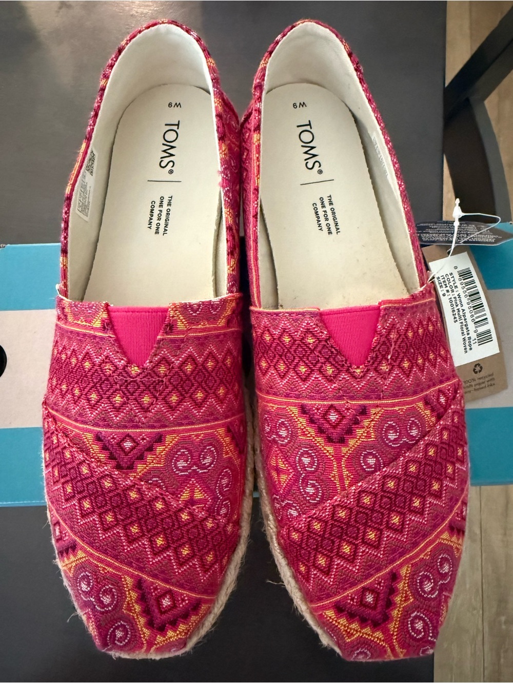 TOMS Women's Pink Multi Floral Woven - Picture 3 of 4